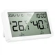 Электронный термогигрометр Hoco HX42 Indoor с LCD экраном 106х60х19 мм ABS-пластик белый - изображение 1