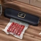 Вакууматор FreshLock AL8003 – автоматический вакуумный упаковщик для продуктов и режимами Dry/Wet - black - изображение 1