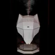Увлажнитель воздуха аромадиффузор ультразвуковой с RGB подсветкой резервуар 650 мл USB Type-C хлопковый фильтр тихая работа до 36 дБ для дома офиса спальни ароматерапии Billow Wolf в форме головы волка - изображение 3