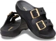 Жіночі крокси сандалі Crocs Saturday Metallic Buckle Sandal Black (37-38, чорний) - изображение 1