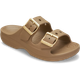 Жіночі крокси сандалі Crocs Saturday Metallic Buckle Sandal Sepia (37-38, коричневий) - изображение 2