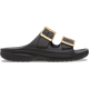 Жіночі крокси сандалі Crocs Saturday Metallic Buckle Sandal Black (37-38, чорний) - изображение 3