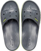 Жіночі крокси шльопанці Crocs Bayaband Slide Gray (37-38, сірий) - изображение 4