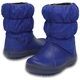 Дитячі крокси чоботи для хлопчика Crocs Winter Puff Boot Blue/Gray (33-34, синій) - изображение 1