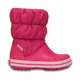 Дитячі крокси чоботи для дівчинки Crocs Winter Puff Boot Candy Pink (32-33, малиновий) - изображение 3