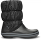 Дитячі крокси чоботи для хлопчика Crocs Winter Puff Boot Black (37-38, чорний) - изображение 3