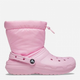 Жіночі крокси чоботи Crocs Classic Lined Neo Puff Boot Pink (38-39, рожевий) - изображение 3