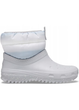 Дитячі крокси чоботи для дівчинки Crocs Classic Neo Puff Shorty Boot Light Grey (34-35, Світло сірий) - зображення 3