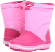 Дитячі крокси чоботи для дівчинки Crocs Crocband LodgePoint Winter Boot Pink (38-39, рожевий) - изображение 1