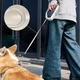 Поводок-рулетка для собак KimPets 5м, с рефлекторной лентой, с эргономичной ручкой, до 50кг, Серый (284-GREY) - изображение 7