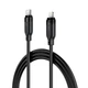Кабель зарядки ACEFAST C16-05 USB Type-C to Lightning 30W TPE 2м черный - изображение 6