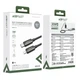 Кабель зарядки ACEFAST C23-01 USB Type-C to Lightning 30W Нейлон 1.2м Чёрный - изображение 2