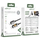 Кабель зарядки Type-C ACEFAST C21-03 60W з підсвічуванням нейлон чорний 1.2 м - зображення 2