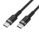 Кабель зарядки Type-C ACEFAST C22-03 60W TPE + алюминий 1.2 м черный - изображение 3