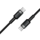 Кабель зарядки Type-C ACEFAST C22-03 60W TPE + алюминий 1.2 м черный - изображение 5