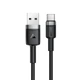 Кабель зарядки USB Type-A до Type-C ACEFAST C22-04 3A TPE + алюминий 1.2 м черный - изображение 1