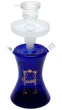 Кальян Ager Temple Mini Blue, стеклянный, 36 см, в фирменном кейсе 5263598 - изображение 1