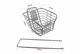 Корзина передняя 28" с крышкой, чёрная BSK-СК-45 - изображение 3