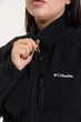 Флиска женская Winter теплая на молнии с карманами черная 3XL - изображение 7