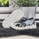 Тапочки детские для мальчика Weestep серо-голубые 27р (18 см) 5963 - изображение 6