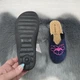 Тапочки домашние женские Inblu синие на танкетке с пробковой стелькой 38р (24,3 см) 8183 - изображение 7