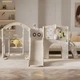 Дитячий ігровий комплекс Lumpurini Kiddiplay 8-в-1 для дому та вулиці. Ігровий майданчик для дітей (KD107) - зображення 1
