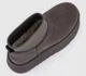 Уги жіночі короткі на платформі UGG Classic Mini Dipper Gray 40 сірі - изображение 4