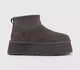 Уги жіночі короткі на платформі UGG Classic Mini Dipper Gray 36 сірі - зображення 5