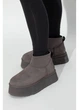 Уги жіночі короткі на платформі UGG Classic Mini Dipper Gray 36 сірі - зображення 6