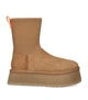 Уги на платформі UGG Classic Dipper Chestnut 37 руді - изображение 3