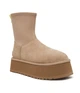 Уги на платформі UGG Classic Dipper Sand 38 пісочні - изображение 2