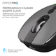 Миша OfficePro M520B Bluetooth/Wireless Black - изображение 7