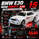 Радиоуправляемая машинка BMW E30 Mini Drift 1:43 4WD на пульте управления, RC дрифт автомобиль до 15 км/ч, LED, USB - изображение 1