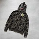 Зіп-худі Bape A Bathing Ape Shark Full Zip Camo / Худі Бейп 3XL - зображення 1