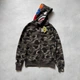 Зіп-худі Bape A Bathing Ape Shark Full Zip Camo / Худі Бейп 3XL - зображення 2