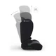 Детское автокресло Kinderkraft i-Spark 2 Plus i-Size, Grey (KCISPA02GRYPL00) - изображение 4