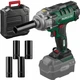 Гайковерт ударный аккумуляторный Parkside PASSK 20-Li C3 20 В, 400 Нм, 1/2", без аккумулятора и зарядного устройства - изображение 1