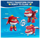 Набор игровых трансформеров Super Wings Transforming Sharky (Шарки) & Rattie (Ретти) - изображение 6