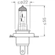 Лампочка H4 OSRAM Night Breaker 150% 12V 60/55W P43T к/т 2 шт - (64193NL-2HB) - изображение 5