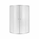 Душова кабіна Lidz Latwa SC80x80.SAT.HIGH.FR, скло Frost 4 мм без піддона - зображення 1