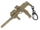 Брелок в виде Узи/UZI (КЕ-01) хаки 10 × 5 см (0yh-81w-xl7) - изображение 1
