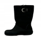 Дитячі крокси чоботи для дівчинки Crocs Berryessa Black (32/33, чорний) - изображение 1