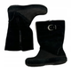Дитячі крокси чоботи для дівчинки Crocs Berryessa Black (32/33, чорний) - изображение 2