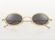 Женские солнцезащитные очки Cartier Capsule овальной формы золотистого цвета 46-26-140 - изображение 3