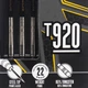 Дротики для Дартса CANAVERAL T920 3шт зі Сталевими Наконечниками - зображення 7