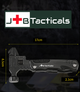Мультитул JB Tacticals Французький Ключ 20 в 1 Чорний - зображення 10