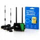 Стационарный 4G Wi-Fi Роутер 210B-E с усиленными антеннами WiFi + 2 антенны 4G + LAN + 1мес интернета Киевстар - изображение 1