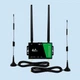 Стационарный 4G Wi-Fi Роутер 210B-E с усиленными антеннами WiFi + 2 антенны 4G + LAN + симкарта Lifecell - изображение 5