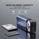 Корпус для внешнего накопителя ACASIS EC-7352 USB 3.0 с поддержкой RAID и емкостью до 60 ТБ (Синий) - изображение 4