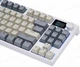 Ігрова Бездротова Механічна Клавіатура ATTACK SHARK K86 Grey з TFT-дисплєм, RGB, 4000mAh, 2.4G/Bluetooth/Кабель, Українська розкладка - зображення 7